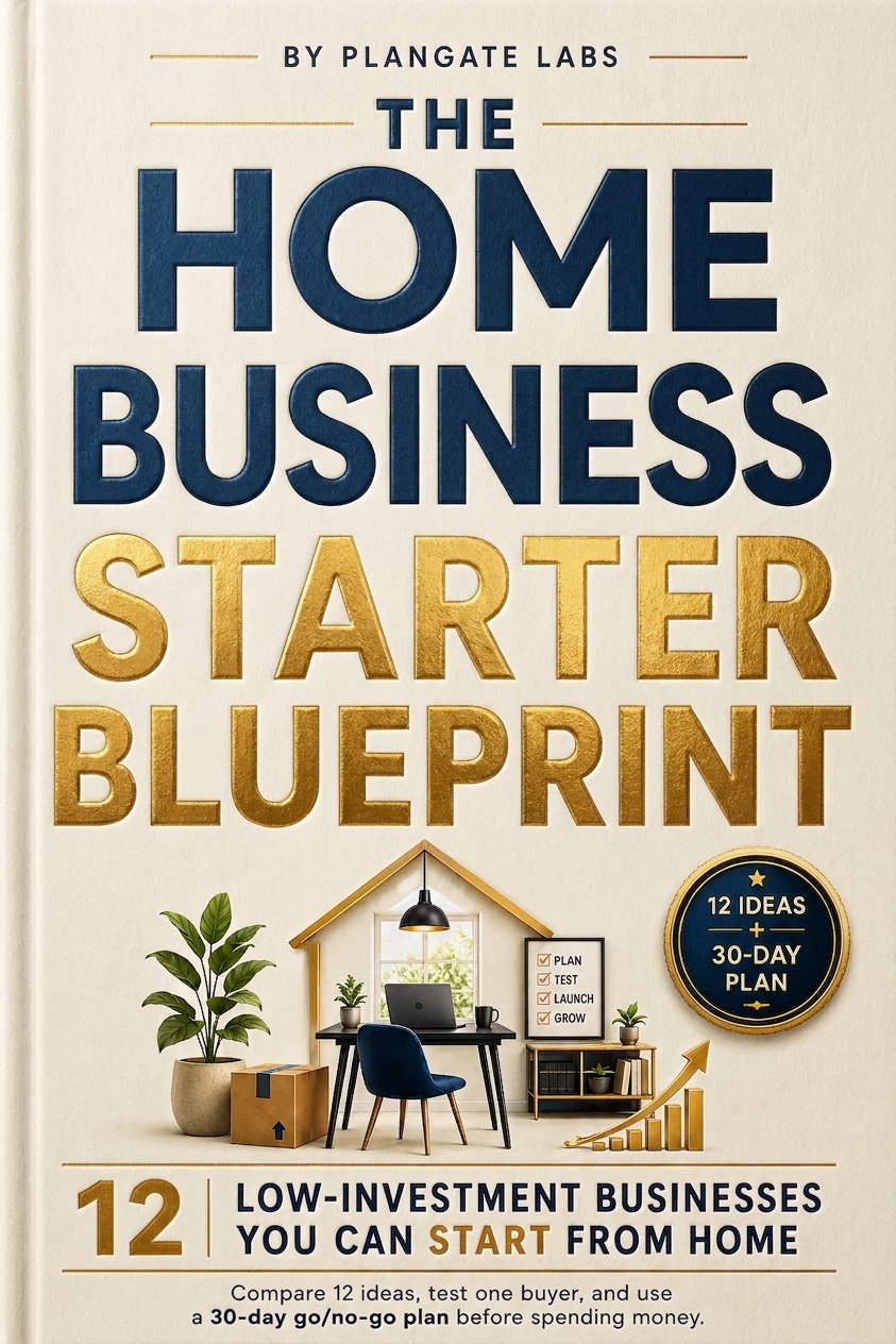The Home Business Starter Blueprint cover